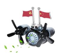 Ambientador de hélice de ventilación de coche, perfume de coche - Clip de salida de aire acondicionado para coche, diseño de hélice de bandera nacional, decorativo - Salida de aire automotriz de