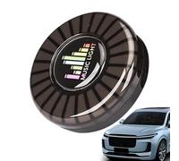 Ambientador de iluminación para coche, difusor de coche, clip de ventilación, lámpara de fragancia con control de voz, iluminación ambiental y aromaterapia, difusor ajustable para vehículos