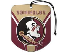 Ambientador de la Universidad Estatal de Florida, 2 unidades, 2.75 x 3.5 pulgadas, logotipo y Wormark "Seminole"