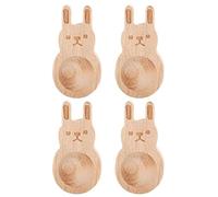Ambientador de Madera, Difusor de Aromaterapia de 4 Piezas, Ambientador de Difusores de Aromaterapia, Difusor de Aceites Esenciales con Control Remoto, Difusor Pasivo de Coche Ambientador de Diseño