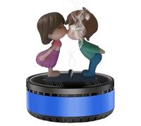 Ambientador de perfume para coche, ambientador de coche, aromatizante de coche, difusor de fragancia, figuras de abrazo, rotación de aromaterapia, accesorios interiores de coche