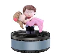 Ambientador de perfume para coche, difusores de coche, ambientador de coche, figuras de abrazo, difusor de fragancia alimentado por energía solar, ambientador de aromas de coche, accesorios para el