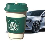 Ambientador de taza de café, eliminador de olores de vehículos | ambientador de larga duración, difusor de aire automotriz, perfume, ambientador de de café, 7,8 x 12,8 cm, para mujeres y