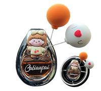 Ambientador de ventilación de coche, clip para ambientador de coche | Clips de ventilación de Perfume de de aire acondicionado de dibujos animados,Accesorios para el interior del, fraganci