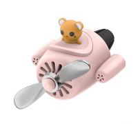 Ambientador de ventilación de coche para aliviar el estrés, decoración encantadora de aromaterapia para tu vehículo (rosa)