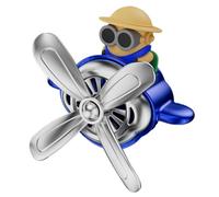 Ambientador de ventilador, Ambientador para coche piloto,Ambientador con ventilador de salida de aire | Ambientadores de coche, purificador de aire para coche, giratorio para perfume de coche para