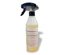 Ambientador Desodorizante AMBIKIM-MIX - Purificador de Aire, 500 ml, Elimina Malos Olores en Hogares y Locales Públicos, No Tóxico, Aroma Fresco y Persistente (NUEVO COCHE)