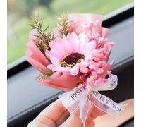 Ambientador difusor de aire para coche, clip de ventilación de tulipán, ramo de flores de tulipán, clip de perfume de aromaterapia, mini ramo de aire, clip de ventilación de coche, decoración interior