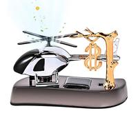 Ambientador difusor de coche | Ambientador de coche con diseño de helicóptero, difusor de aromaterapia, adornos de tablero para familiares, amigos, colegas