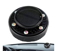 Ambientador Difusor para Coche,Ambientador Giratorio para Coche con Energía Solar - Adornos para salpicadero,terapia para coche Ambientadores de coche de larga duración refrescante ecológico