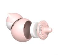 Ambientador discreto para coches, diseño compacto que garantiza una visión sin obstáculos (rosa)