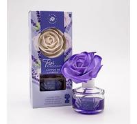 Ambientador Flor Perfumada | Frutos del Bosque - Campos de Lavanda - Fresa y Nata - Flor de Algodón | Handmade | 65ml (Campos de Lavanda)