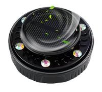 Ambientador giratorio para coche con energía solar, terapia giratoria solar para coche, Adornos para salpicadero con, terapia de coche duradera para familiares, amigos y colegas