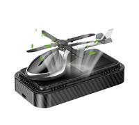 Ambientador giratorio para coche, difusor de aromaterapia para helicóptero, adorno creativo de fragancia giratorio para aliviar el estrés para uso en el coche