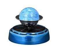 Ambientador giratorio solar,Ambientador con energía solar - Difusor de aromaterapia Planeta - Eliminador de olores, fragancia de coche, decoración de perfume de coche para hombres y mujeres