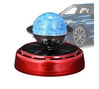 Ambientador giratorio solar,Ambientador con energía solar,Difusor Planeta para Coche - Eliminador de olores, fragancia de coche, decoración de perfume de coche para hombres y mujeres