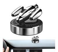 Ambientador giratorio solar para coche | Decoraciones de aromaterapia para coche y avión,Rotación solar Eliminador de olores para coche, hogar y cuarto de baño