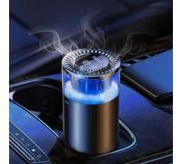 Ambientador inteligente Nano para coche, atomización electrónica, aroma fijo, encendido y apagado automático, intensidad ajustable, fragancia dura 4 meses, ambientador para coche para hombres y