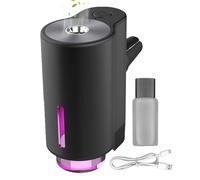 Ambientador Inteligente para Coche, ambientador inteligente para coche con 3 botellas (30 ml) de perfumes, para Interior de Automóvil con 3 Modos de A-roma, Difusor de Aceite Esenc