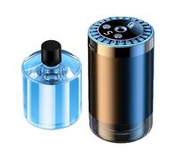 Ambientador inteligente para coche, ambientador USB de encendido automático, humidificador decorativo con proyección de luz LED estrellada de 7 colores para espacios de mascotas, hogar, guardería