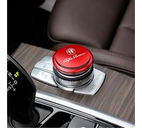 Ambientador Interior de Coche decoración de Perfume de aromaterapia para Alfa Romeo Giulietta GT 159 147 156 Mito Brera Giulia F1 Stelvio,Red Style