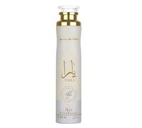 Ambientador Lattafa Yara Moi 300ml, Aroma Oriental Dulce y Afrutado con Notas de Cereza, Ámbar y Vainilla de Larga Duración, Fragancia Árabe Elegante y Duradera para Hogar, Coche y Oficina (Yara Moi)