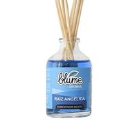 Ambientador Mikado 100 ml. con Varillas de ratán. ambientacion del hogar, Oficina, Cuarto de baño... 12 Aromas agradables y de Larga duración (Raiz Angelical)