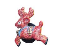 Ambientador Olor Nuevo Decoraciones navideñas, Clip de para coche navideño, decoraciones de ventilación de acondicionado para coche, Perfume de Papá Noel con de Aroma de 1ml Ambientador (D, One Size)