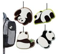 Ambientador Para Automóvil Con Aromas | 4 Piezas Colgante Para Espejo Retrovisor - Duradero Mas De 20 Dias Tableta De Aromaterapia Para Coche En Forma De Animal - Para Mujeres Hombres Hogar Armario Ta