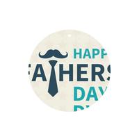 Ambientador para coche, 10 unidades, diseño de feliz día del padre, accesorios para colgar en el coche con cuerdas para decoración