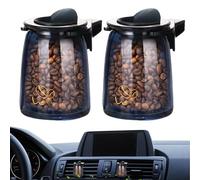 Ambientador para coche, 2 unidades, ambientador de granos de café para