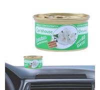 Ambientador para coche, ambientador de coche, lata de gel, fragancia de festival, fragancia para coche, sólido para el hogar, duradero bloque de madera, aromaterapia