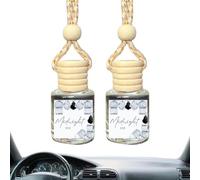Ambientador para Coche,Ambientador para Coche - Ambientador de fragancia para coche colgable - Aromaterapia con aroma a botella de vidrio para coche, difusor de automóvil de larga duración, eliminador