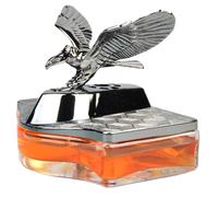 Ambientador para coche, ambientador para coche, diseño de águila, coche de animales voladores, eliminador de olores de perfume decorativo, accesorio de aromaterapia electroplante
