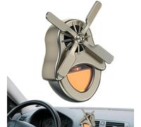 Ambientador para coche,Ambientador para salida de aire de coche,Difusor de fragancia para coche - Difusor de coche, hélice giratoria, salida de aire, ambientadores de ventilación para adorno de aromat