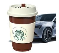 Ambientador para Coche,Ambientadores para Coche | Ambientador de perfume automático | Taza de café Eliminador de olores para automóviles Ambientadores para automóviles Perfume de larga duración para a