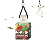 Ambientador para coche, aroma navideño, mejora del aire para coche, teoría aromática de larga duración, decoración interior para fiestas festivas, automovilistas, espejo adelgazante