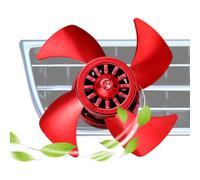 Ambientador para Coche con Clip de Ventilación,Difusor Con Ventilador Silencioso Y Larga Duración,Ambientador para Coche - Verano, San Valentín Y Navidad