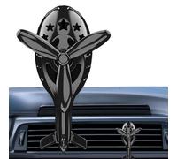 Ambientador para coche con clip de ventilación para avión,Ambientador para coche, avión, de ventilación con salida de aire, Clip difusor de hélice giratorio, Ambientadores innovadores, Cli