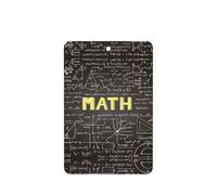 Ambientador para coche, con diseño de matemáticas, 10 piezas, hojas de ambientador con cuerda para coche y hogar