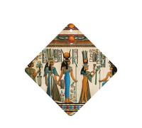 Ambientador para coche con diseño de mujeres en el antiguo Egipto, 10 piezas, hojas de ambientador con cuerda para coches y hogar