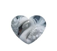 Ambientador para coche con diseño de plumas de cisne, aroma fresco de coche, buen soporte y difusor adecuado para automóviles y hogares