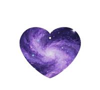 Ambientador para coche con estampado de cielo estrellado morado, paquete de 6 ambientadores de coche con aroma a lavanda, tarjeta para coche y hogar