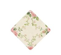 Ambientador para coche con estampado de corona de flores rosas, paquete de 6 ambientadores de coche con aroma a lavanda, tarjeta para coche y hogar