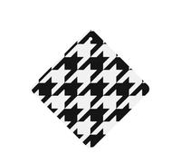 Ambientador para coche con estampado de pata de gallo, 10 piezas, hojas de ambientador con cuerda para coche y hogar