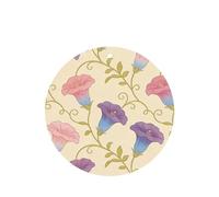 Ambientador para coche con estampado Morning Glory para colgar, paquete de 6 ambientadores de coche con aroma a lavanda para coche y hogar