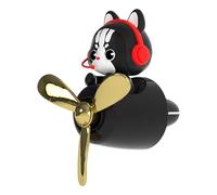 Ambientador Para Coche Con Forma De Gato De Dibujos Animados | Bonito Difusor De Aromaterapia Para Rejillas De Ventilación De Automóviles | Adorno Aromático Con Temática De Piloto Para Vehículos