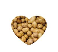 Ambientador para coche con impresión de papas de jardín, 10 unidades, hojas de ambientador con cuerda para coche y hogar