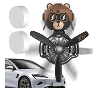 Ambientador para coche de avión - Difusor de perfume único en forma de avión, perfume de larga duración | Ambientador de coche elegante para viajes, compacto y portátil, ideal para cualquier vehículo,