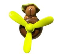 Ambientador Para Coche De Larga Duración - Difusor De Fragancia Para Rejilla De Ventilación Con Forma De Capibara Piloto,Fragancia Intensa y Duradera Para Turismos Camiones Autocaravanas